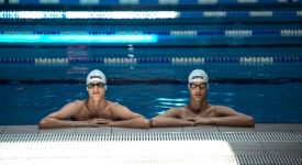 Türkiye şampiyonu ikiz yüzücüler gözlerini olimpiyatlara dikti