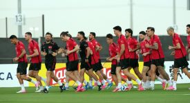 A Milli Futbol Takımı, Paraguay maçının hazırlıklarını sürdürdü